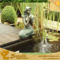 Garden Bronze Mermaid Fountain For Decoration GBF-G071V